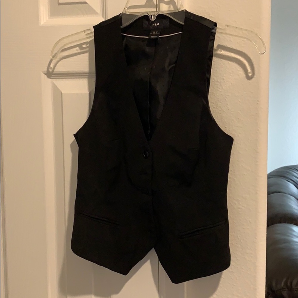 Black women’s cut vest